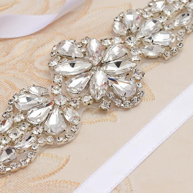 Argent + ruban blanc cassé