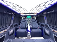 Kursi Mobil Mewah Berpemanas dan Berputar dengan Motor Listrik untuk Van, Minibus, RV, Modifikasi Interior Savana, Carnival, Hiace