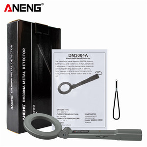 Detector de metales portátil silencioso, bobina de 9V y 12Cm, alta sensibilidad para inspección de seguridad - Product Image 4