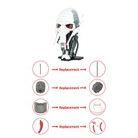 Funbuild Casque Série Briques Jouet Étoile Personnage Général Grievous Wars Modèle Blocs de Construction Jouets