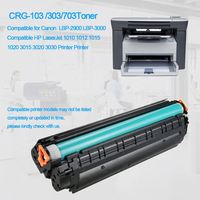 Chinamate CRG-103/303/703 Kompatibel dengan HP untuk Kartrid Toner Chip Pintar Terbaru Bubuk Toner Impor Garansi 18 Bulan Toner