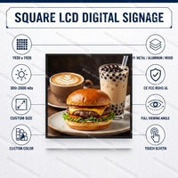 Écran publicitaire LCD BOE 33 pouces, signalisation numérique et affichage LCD, affichage publicitaire LCD