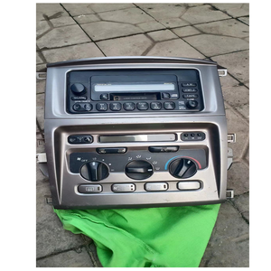 Panel de aire acondicionado automotriz para <span class=keywords><strong>Toyota</strong></span> LANDCRUISER FJ100 LC100. Interruptor de refrigeración interior para automóvil, interruptor de DVD para automóvil - Product Image 5