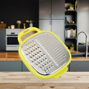 Râpe et coupeur de boîte à lunch en acier inoxydable, <span class=keywords><strong>ustensile</strong></span> de cuisine manuel <span class=keywords><strong>pour</strong></span> pommes de terre, <span class=keywords><strong>carottes</strong></span>, légumes, melon, coupe facile à nettoyer - Product Image 4