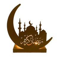 Nouvel arrivage de décorations Eid Mubarak château de lune photophore porte-bougie Ramadan centres de table
