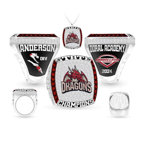 Anillos de campeonato personalizables de alta calidad para fútbol, baloncesto con nombre de jugador de equipo, número, LOGOTIPO personalizado, aleación - Product Image 4