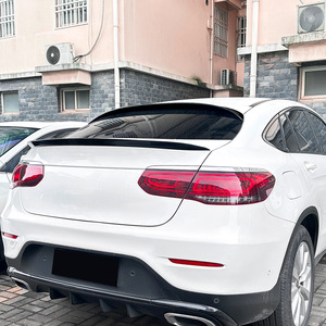 สปอยเลอร์หลัง Mercedes-Benz GLC Coupe C253 ปี 2016-2022 AMG สีดำเงา ลายคาร์บอนไฟเบอร์ ABS ทรง Ducktail - Product Image 2