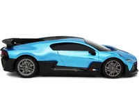 DWI 1:24 2,4G Mini coche de Control remoto Bugatti Divo azul con licencia oficial RC modelo de coche juguetes con luces de trabajo para niños regalos
