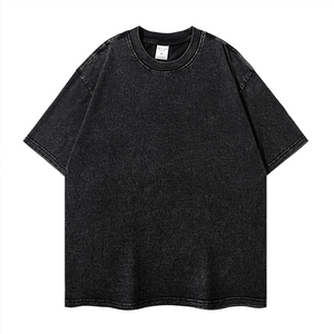 Camiseta de Hombre Extra Grande con Bordado Personalizado, 100% Algodón, Cuello Redondo, Manga Corta, Diseño Gráfico Vintage - Product Image 5