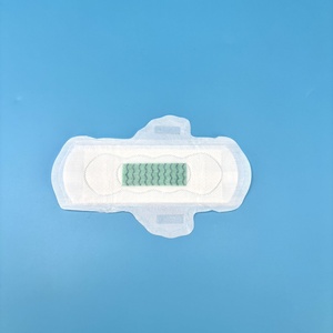 Vente en gros OEM Serviette hygiénique jetable pour femmes en coton super absorbant, respirant, ion négatif, anion ailé, protection contre <span class=keywords><strong>les</strong></span> fuites, pour femmes - Product Image 4