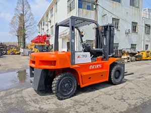 Three container master fork position TCM HELI Komatsu MYSUBISHI K70 2.5/3/5/7/10 ton High Quality in Stock <b>Used</b> Forklift TRUCK - Product Image 2