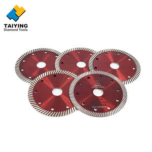 Lame de scie diamantée à vague à coupe rapide Turbo à maille ultra-mince D115mm, adaptée à la coupe de porcelaine <span class=keywords><strong>Dekton</strong></span> et de céramique - Product Image 1