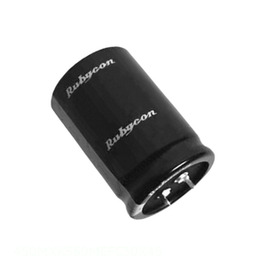 ตัวแทนจำหน่ายอย่างเป็นทางการ คาปาซิเตอร์อะลูมิเนียม 560UF 20% 450V SNAP TH 450MXK560MEFC30X45 560 ยูเอฟ แบบ Through Hole - Product Image 1