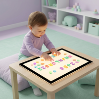 Tableau lumineux LED pour l'intégration sensorielle, jouet éducatif pour la maison, panneau d'activités sensorielles lumineux pour enfants