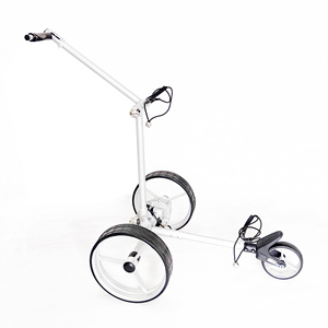 Carrito de <span class=keywords><strong>Golf</strong></span> Eléctrico, Diseño de Aleación de Aluminio de Alta Calidad Resistente a <span class=keywords><strong>la</strong></span> Corrosión - Product Image 4