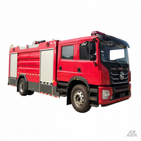 Camion de pompiers diesel à double cabine Dongfeng Huashen T5 |   Véhicule d'intervention multifonctionnel pour les urgences urbaines/rurales