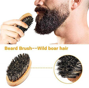 Bulk Private Label Custom Best 100% Pure & Organic Kit per la crescita della barba Mens Grooming Set olio per la crescita della barba-585151 - Product Image 5