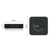 TV Box G1 Android 15.0, el Más Popular, Chipset HiSilicon, Reproductor Multimedia de Streaming 4K Ultra HD, WiFi, Control Remoto por Voz