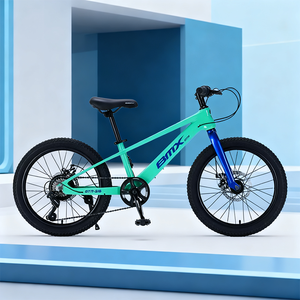 <span class=keywords><strong>Bicicleta</strong></span> <span class=keywords><strong>Infantil</strong></span> de 6 a 12 Años, <span class=keywords><strong>Bicicleta</strong></span> de Montaña de Una Velocidad, 18-22 Pulgadas, Freno de Disco, Pedal, Cuadro de Acero, Horquilla con Suspensión, Entrenamiento - Product Image 1