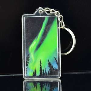 Özel baskılı 3D plastik akrilik resim fotoğraf çerçevesi anahtarlık dijital fotoğraf çerçevesi anahtarlık - Product Image 6