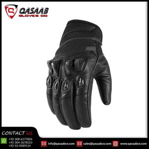 Gants de moto en cuir véritable à doigts entiers, protection XL, imperméables, respirants, compatibles avec les écrans tactiles, pour l'été - Product Image 3