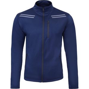 Mens Cycling <b>Jacket</b> Long Sleeve Thermal <b>Reflective</b> Windproof Sportswear <b>Running</b> Softshell Bike Outerwear - Product Image 2