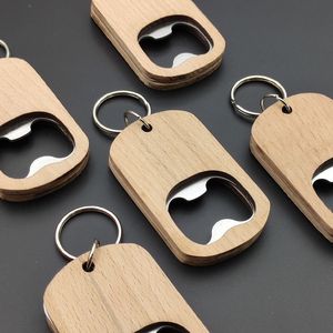 Bán Buôn Số Lượng Lớn Biểu Tượng Tùy Chỉnh Bằng Gỗ Keychain Mở Chai Phong Cách Hiện Đại Trống Gỗ Móc Chìa Khóa Cho Món Quà Làm Bằng Tre - Product Image 5