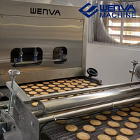 Ligne de production automatique de machine à biscuits Casse-soda Biscuit dur et mou formant la machine Usine de biscuits