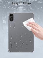 Sıcak siyah temizle şeffaf yumuşak TPU Tablet kılıfı Xiaomi Redmi için ped 2 11 inç 2025 darbeye vaka koruma Tablet kapak