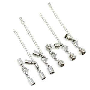 Stainless Steel Threaded Bucket Lobster Buckle Set Chain For <b>Bracelet</b> Making DIY Jewelry Accessories - Product Image 1
