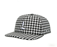 Gorra de Béisbol Personalizada de 6 Paneles, Tela a Cuadros Vintage, Logotipo Bordado en 3D, Estilo Urbano Unisex, Gorra Tipo Dad Hat, Venta al Por Mayor