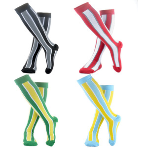 Stylish <strong>Ladies</strong> <strong>Knee</strong> <strong>High</strong> Compression Stockings Anti-Bacterial Breathable Geometric Knitting Nylon <strong>Socks</strong> Made China 23-32mmHg - Product Image 6