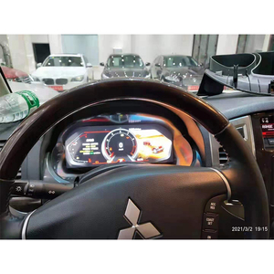 Nuevo Velocímetro Digital para Automóvil con <span class=keywords><strong>Android</strong></span> 9.1, Panel de Instrumentos para Mitsubishi Pajero 2008-2018, Pantalla LED Negra de 12.3'' OEM - Product Image 6