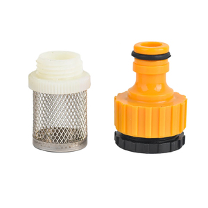 Filtre de <span class=keywords><strong>tuyau</strong></span> Tube de lavage de voiture Irrigation de jardin Filtre d'aquarium Filtre à mailles en acier inoxydable 1/2 "Connecteur rapide de <span class=keywords><strong>tuyau</strong></span> - Product Image 1