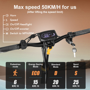 Nouveaux scooters électriques en stock, commande numérique, charge maximale 150 kg, pneus tout-terrain de 10 pouces, pliables. - Product Image 4