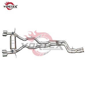 Escape Catback con Válvulas VORTEX SUS304 para BMW F80 M3/F82 M4 3.0T 2014-2018, Rendimiento de Carreras - Product Image 5