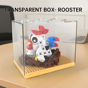 Pungrow Bằng Sáng Chế DIY Pixel Hộp Trẻ Em Sáng Tạo Xây Dựng Khối Bộ Hiện Đại Dậu Câu Đố Đồ Chơi Tùy Chỉnh Điều Kiện Mới Anime Nhân Vật - Product Image 3