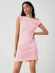 <span class=keywords><strong>Falda</strong></span> corta de punto sin mangas para mujer, moda primavera 2026, que disimula la cintura y cubre la cadera - Product Image 6