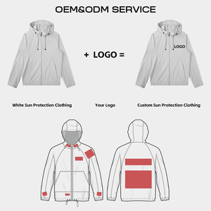 UPF50+ Anti UV Skin <strong>Sun</strong> Protective Clothing Jacket Coat Casual Outdoor Protection <strong>Sunscreen</strong> Clothing Rash <strong>Guard</strong> for Women - Product Image 6