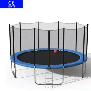 2022 새로운 도매 12-16FT UV 저항하는 뛰어오르는 아이 trampoline 공원 EN71 세륨 옥외 봄 trampoline parque de trampolin