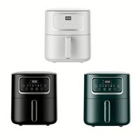 Friteuse à air chaud Silver Crest de qualité supérieure, 10 L, sans huile, cuisinière électrique pour une alimentation saine, utilisation domestique et en extérieur