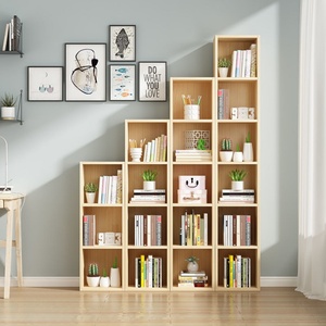 Modern Simplicity Small Wooden Storage Cabinet Desk with Bookshelf <strong>White</strong> for Home Office Dining School &amp; Living Room - Product Image 2
