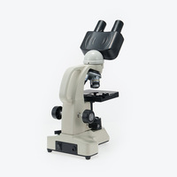 Optical Microscope PH23 Series Teaching Biological Binocular Microscope with LED Light Manual Focus IP65 Rated
