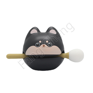 La boîte à surprises en bois à tapoter est utilisée pour calmer l'esprit et méditer. - Product Image 5
