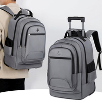 Sac Tendance 2025 vente en gros nouveaux hommes affaires décontracté chariot sac à dos étanche ordinateur portable étudiant sac d'école