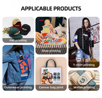 Impresora DTF Xp600 de 13 Pulgadas, Kit A3, Nueva, Económica, de Rollo a Rollo, Automática, para Impresión por Transferencia, 30 cm, para Camisetas, Pequeñas Empresas