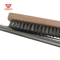 Cepillo de alambre japonés OSP para limpieza de rodillos anilox, limpieza de varillas de alambre y limpieza de rascadores de color