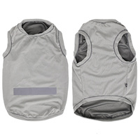 Vêtements d'été personnalisés de luxe écologiques et respirants pour chiens, grandes et petites tailles, avec motif de refroidissement en marbre.
