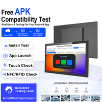 Tableta Android Comercial de 10.1 Pulgadas con Rockchip, Nueva Pantalla Táctil de Montaje en Pared con Batería, WiFi 6, Cámara y Micrófono
