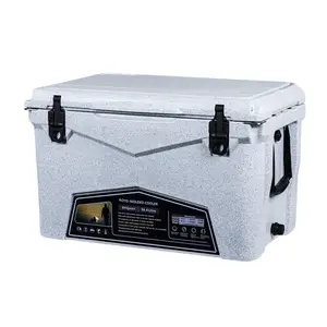 60QT Fishing Beach Waterproof Eco-friendly Outdoor Sports Camping Picnic Food Cooler Box